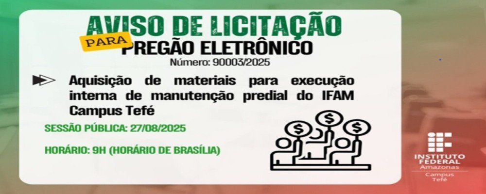 PREGÃO ELETRÔNICO No 90003/2025
